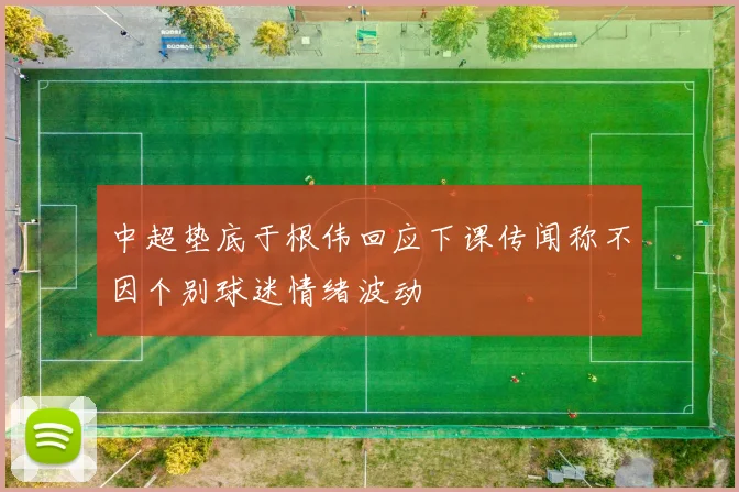 中超垫底于根伟回应下课传闻称不因个别球迷情绪波动